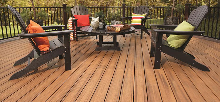 Black TREX Decking in Pomona, CA