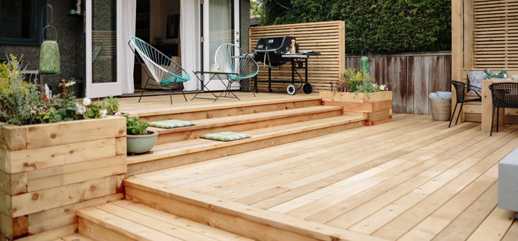 Cedar Decking in Pomona, CA