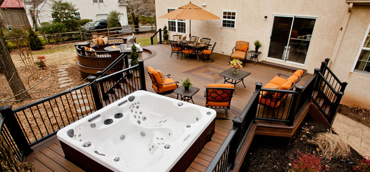 Creative Custom Decks Design in Pomona, CA