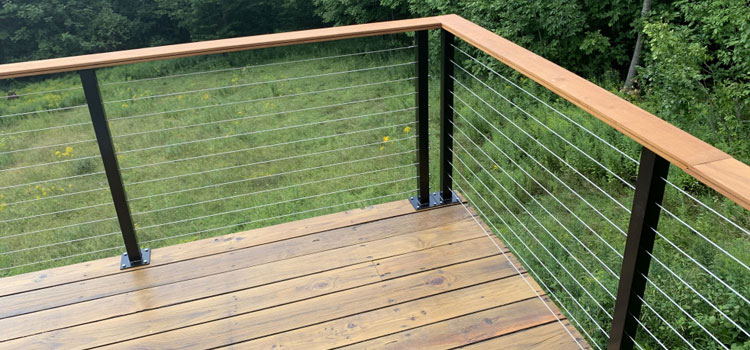 Installing Deck Cable Railing in Pomona, CA